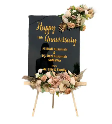 Papan Bunga Akrilik Gapluk